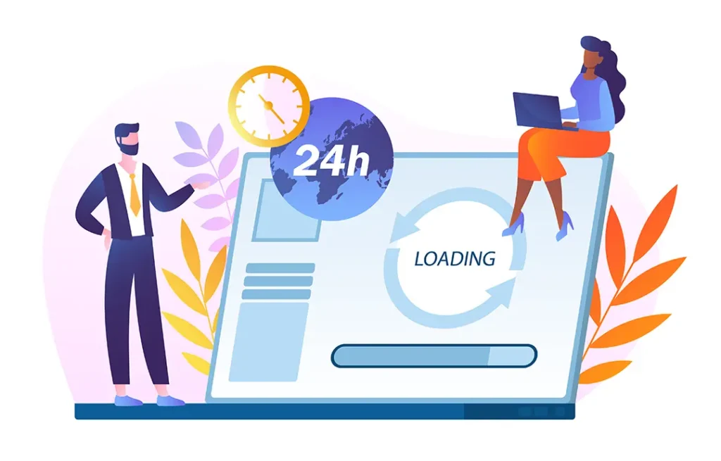 سایت مثل یک دفترکار همیشه باز است